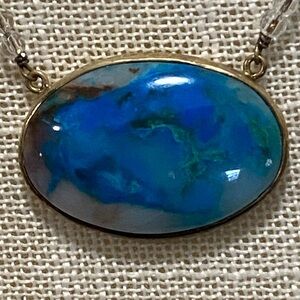 Bahgsu Jewels Peruvian Opal Necklace